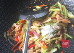肉片炒西芹的做法图解15