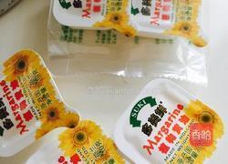 肉松炼乳咸面包（无奶无糖版）的做法图解3