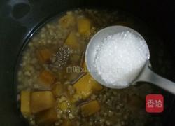 南瓜绿豆粥的做法图解5