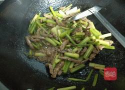 香芹牛肉丝的做法图解6
