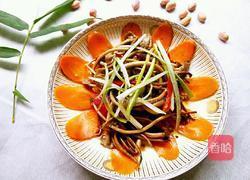 新鲜茶树菇小炒的做法图解4