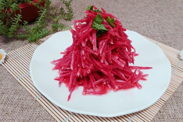 红心萝卜的花样做法