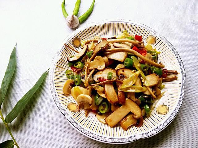 油浸菌菇