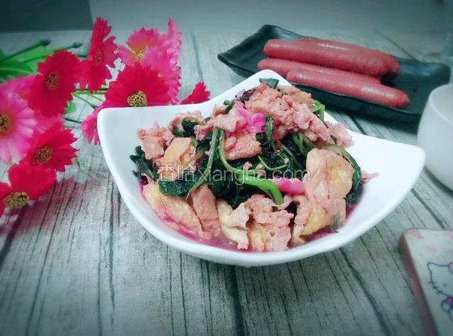苋菜炒鸡蛋