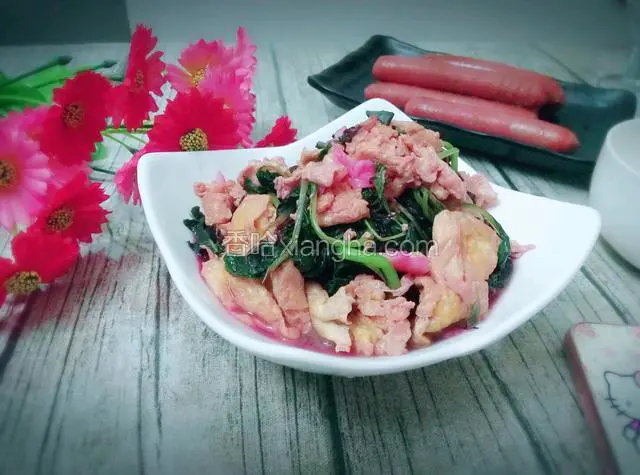 苋菜炒鸡蛋