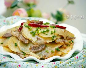 土豆炒肉片[图]