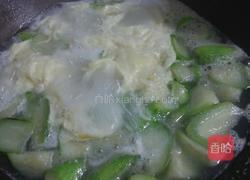丝瓜蛋花汤的做法图解6