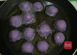 蜂蜜牛奶紫薯球的做法图解6