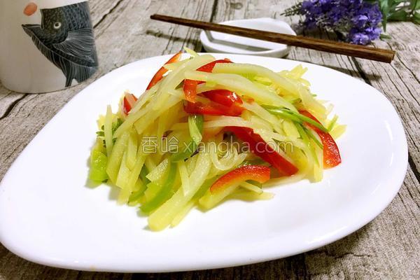 凉拌酸甜土豆丝