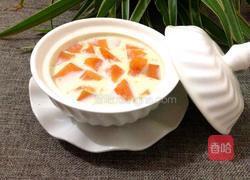 炖木瓜牛奶的做法图解4