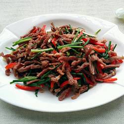 葱爆肉丝的做法[图]