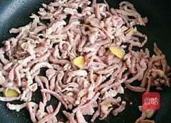 葱爆肉丝的做法图解4