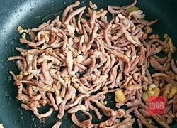 葱爆肉丝的做法图解5