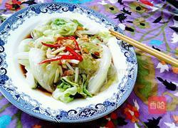 白灼圆生菜的做法图解6