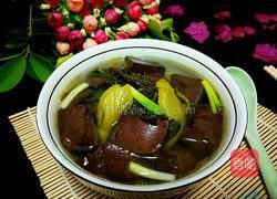 酸菜猪血汤的做法图解9