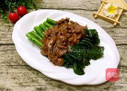 蚝油芥兰牛肉的做法图解10