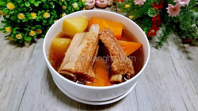 胡萝卜土豆炖排骨