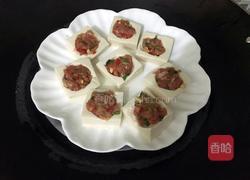 豆腐塞肉的做法图解7