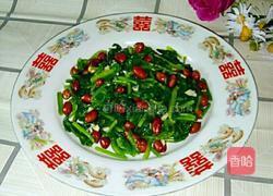 菠菜花生的做法图解6