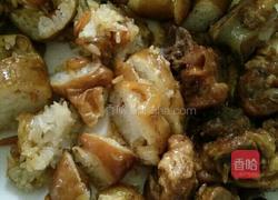 大肠酿糯米的做法图解3