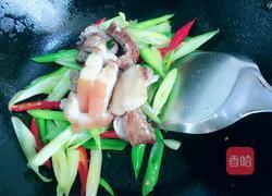 葱爆猪肉的做法图解5