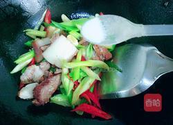 葱爆猪肉的做法图解6