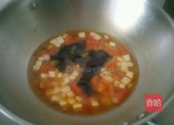 西红柿豆腐紫菜汤的做法图解6