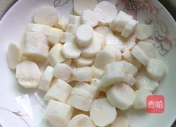 山药肉末豆皮卷的做法图解2