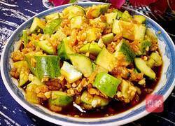 蒜蓉海米拌黄瓜的做法图解13