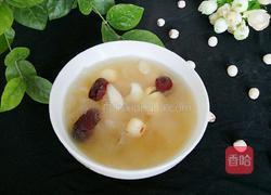 莲子雪耳百合糖水的做法图解5