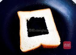 土司煎蛋的做法图解3