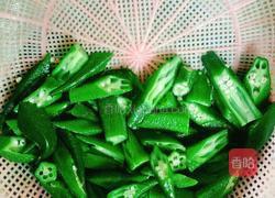 青椒炒秋葵的做法图解6