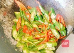 青椒炒秋葵的做法图解9