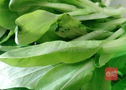 小青菜鸡蛋火腿面的做法图解5