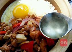 香菇鸡肉煲仔饭的做法图解14