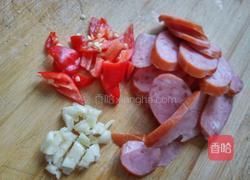 培根炒菜花的做法图解3