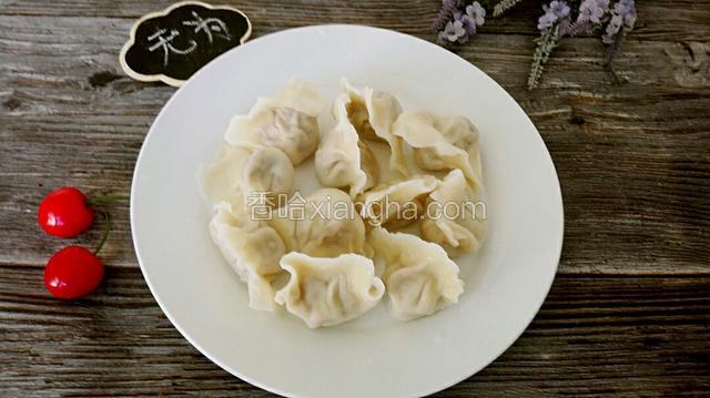 莲藕馅饺子