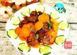 胡萝卜炒香肠的做法图解7