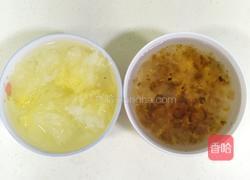 牛奶桃胶银耳羹的做法图解2