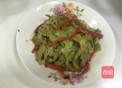 豆豉炒苦瓜的做法图解8