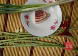 肉片炒豆角的做法图解1