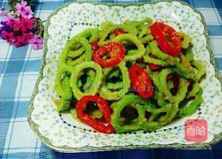 咸蛋黄炒苦瓜的做法图解7