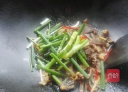 姜葱爆炒鸭肾的做法图解8
