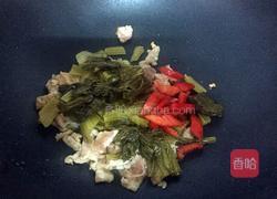 酸菜肉片的做法图解4