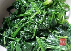 麻酱菠菜的做法图解3
