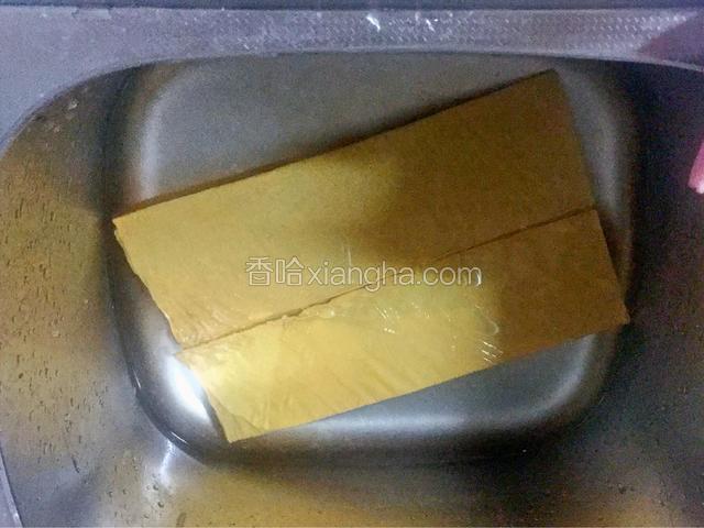 干豆皮提前泡水