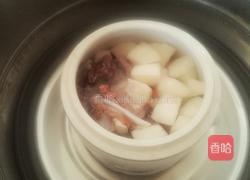 猪肺雪梨汤的做法图解7