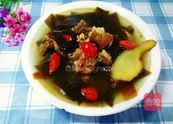 腊排骨炖海带的做法图解8