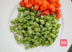 鸡肉炒四季豆的做法图解2