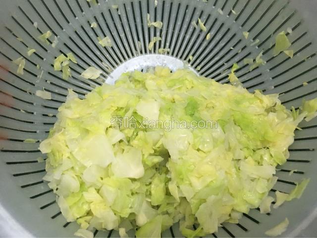 除去多余的水份。